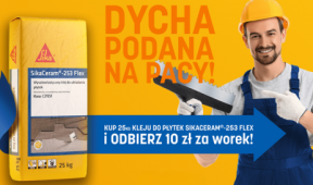 Grafika informująca o promocji Dycha podana na pacy